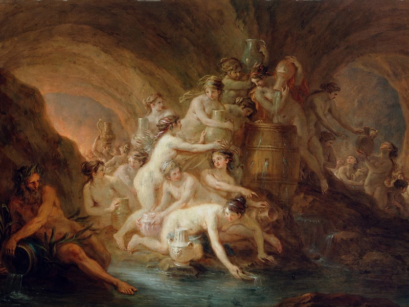 1718-Martin Johann Schmidt - La punizione delle Danaidi